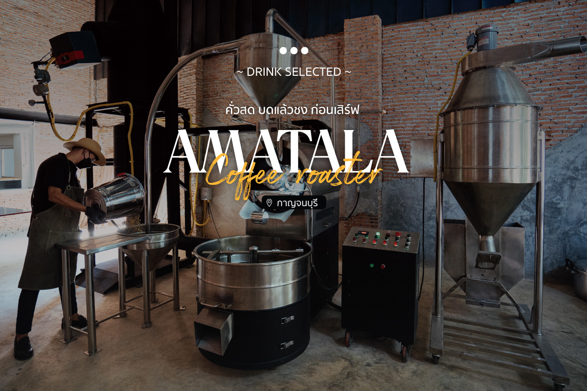 AMATALA Coffee Roaster l คั่วสด บดแล้วชง ก่อนเสิร์ฟ