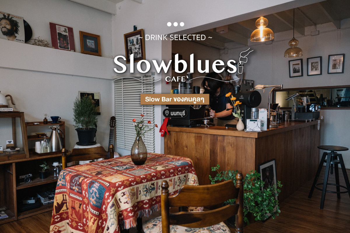 Slow Bar ของคนคูลๆ slowblues cafe