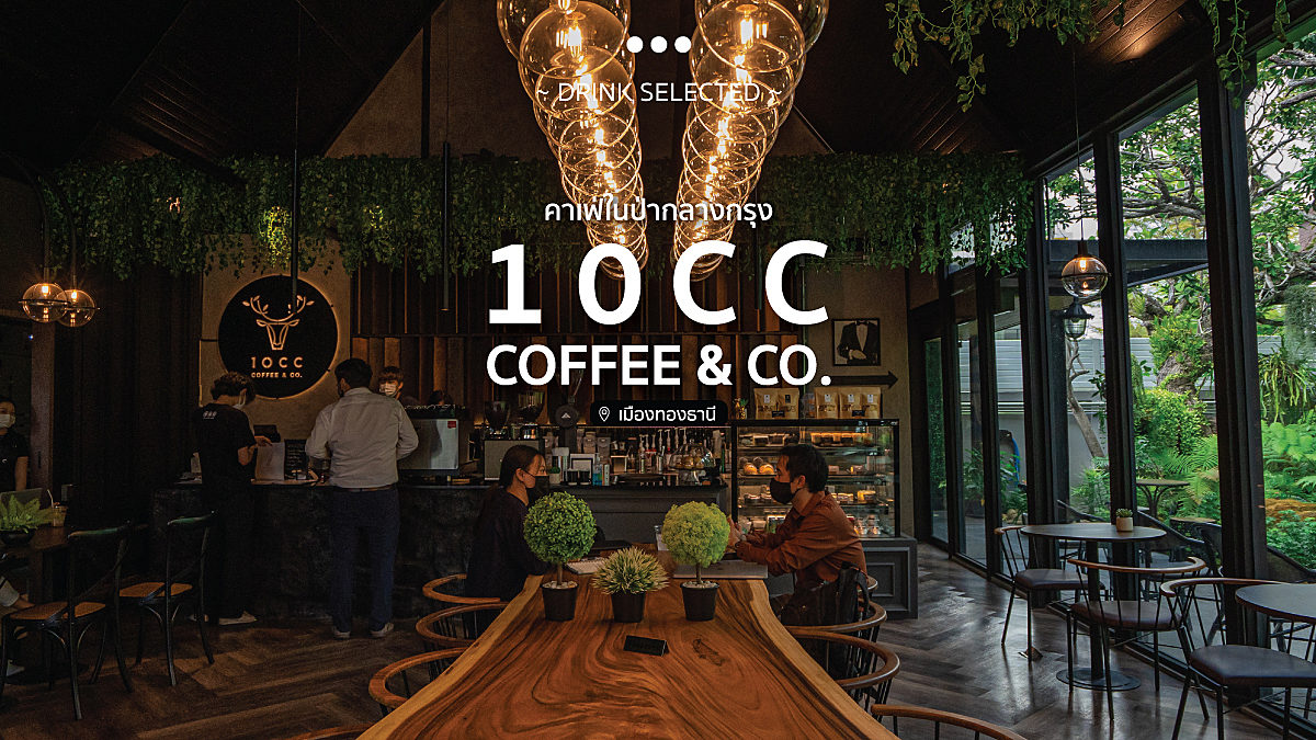 10cc Coffee & Co. คาเฟ่ในป่ากลางกรุง @เมืองทองธานี
